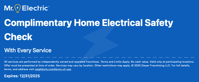 Complimentary Home Electrical Safety Check